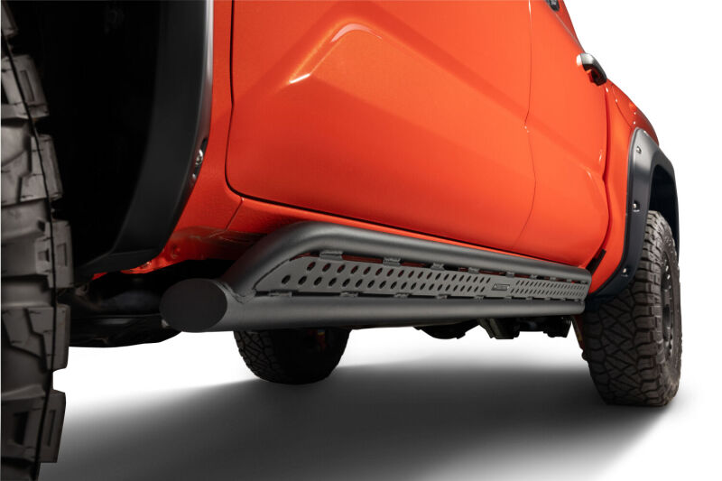 Toyota Tacoma Frame Mount Sliders - Go Rhino - Xtreme Frame - Textured Black - `24-`27